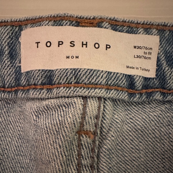 Topshop Mom Jeans - Picture 2 of 3